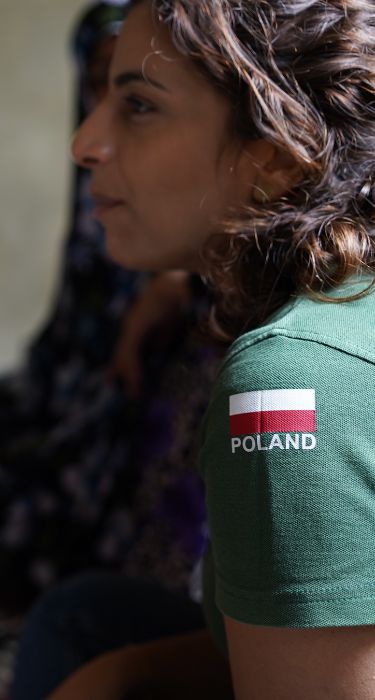 Polish Center for international aid employee. Support our mission and donate now.