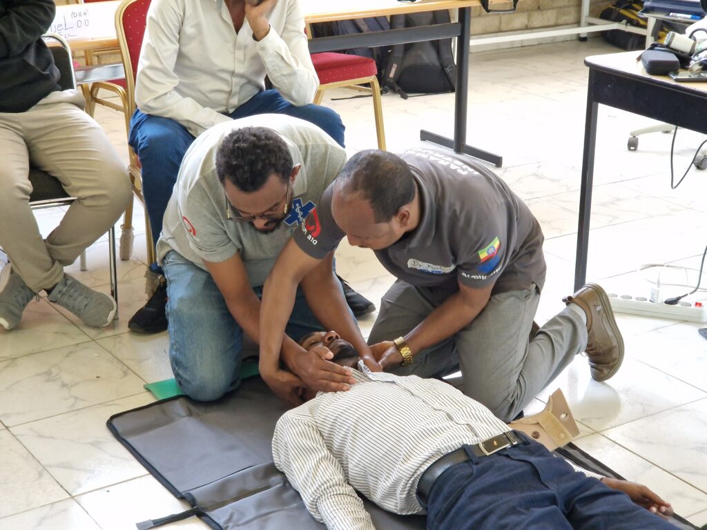 Szkolenia z ratownictwa medycznego w Etiopii