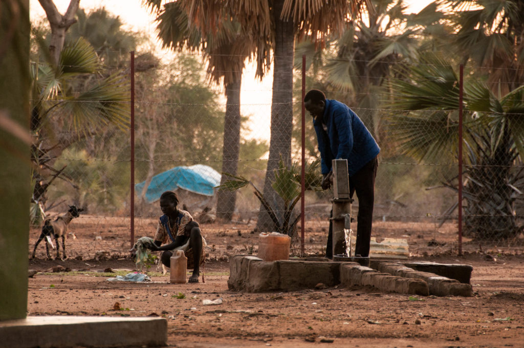 Sudan Połudnuiowy, ujęcie wody.