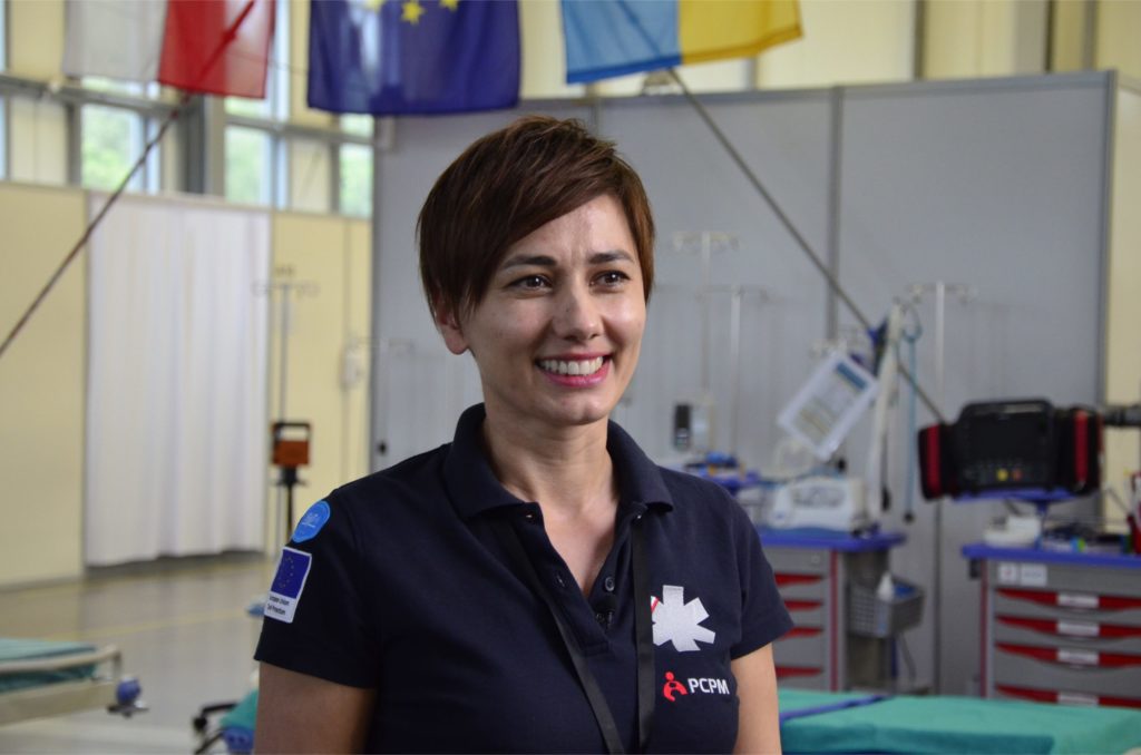 Małgorzata Lesiak - paramedic MEDEVAC HUB