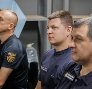 Strażacy podczas szkoleń finansowanych przez Taiwan ICDF