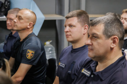 Strażacy podczas szkoleń finansowanych przez Taiwan ICDF